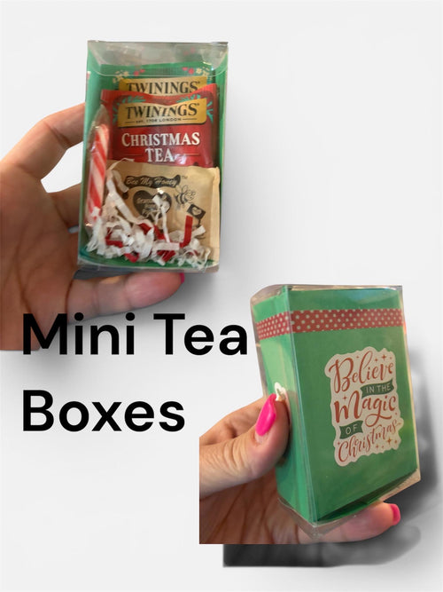 Mini Christmas tea gift box