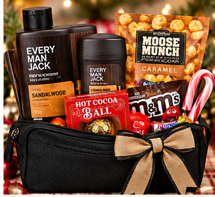 Men's Toiletry Gift Bag - Every Man Jack Sandalwood