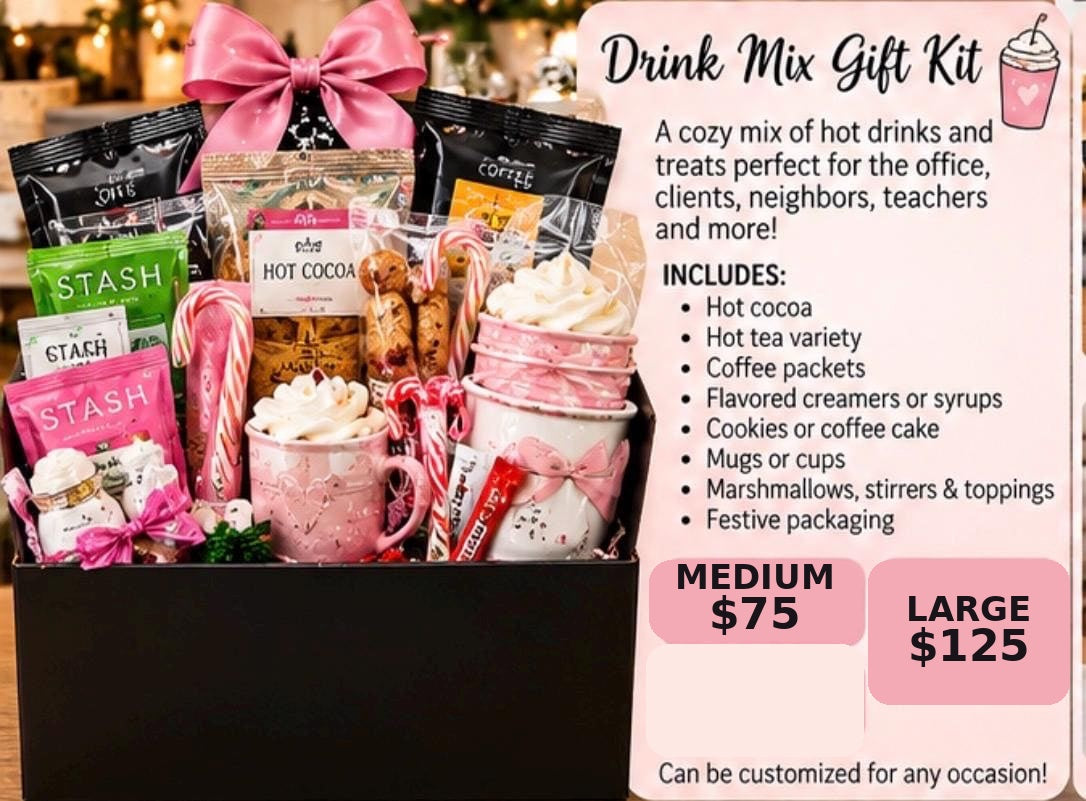 Drink Mix Gift Kit - Medium $75, Large $125