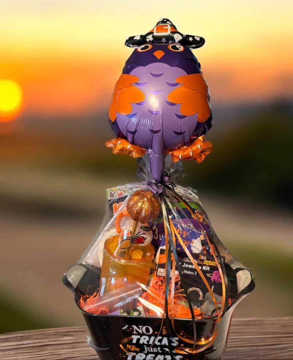 Custom gift basket example