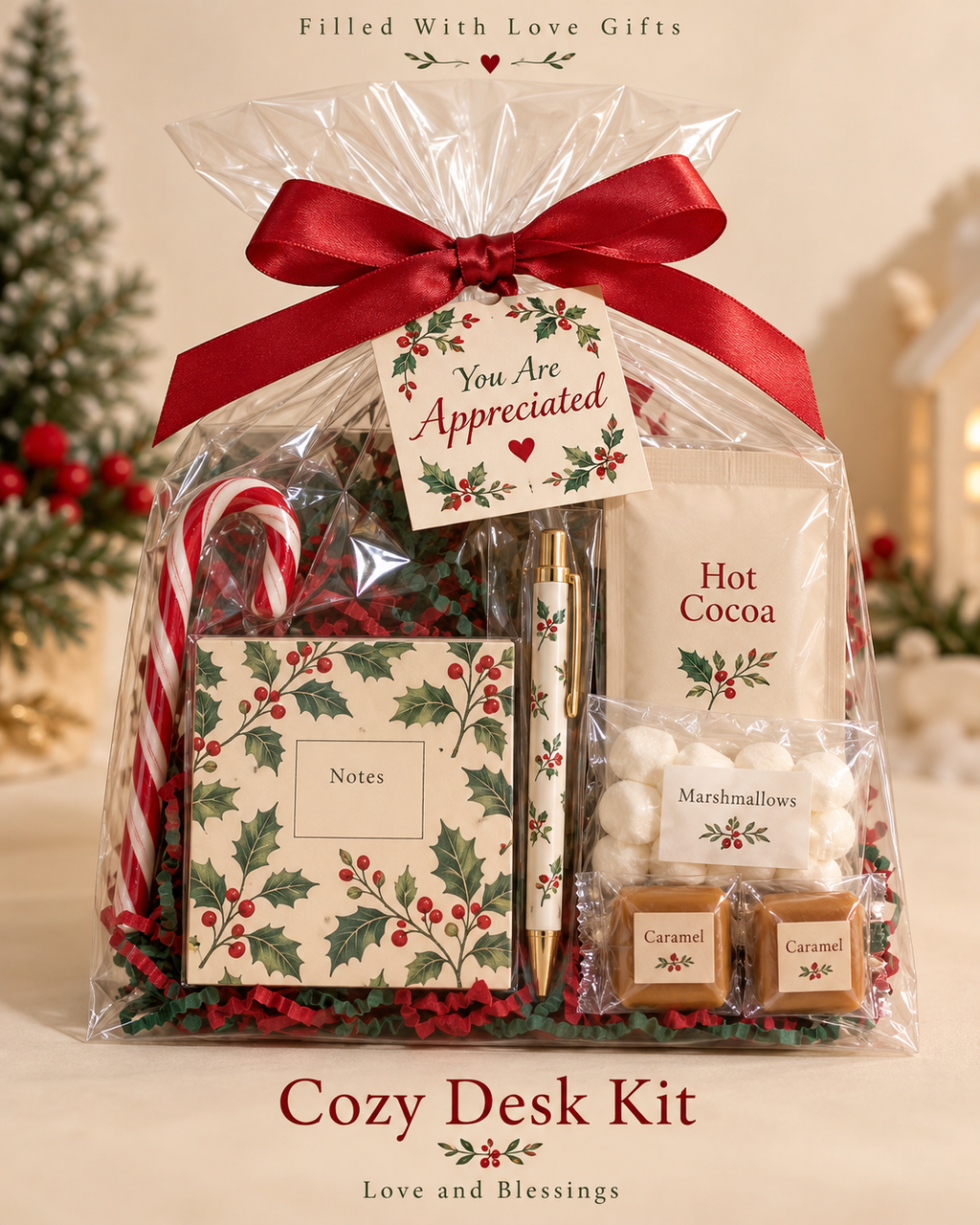 Cozy Desk Kit — Christmas design