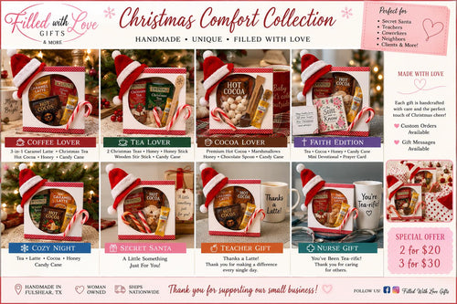 Mini tea gift box - Believe in the Magic of Christmas