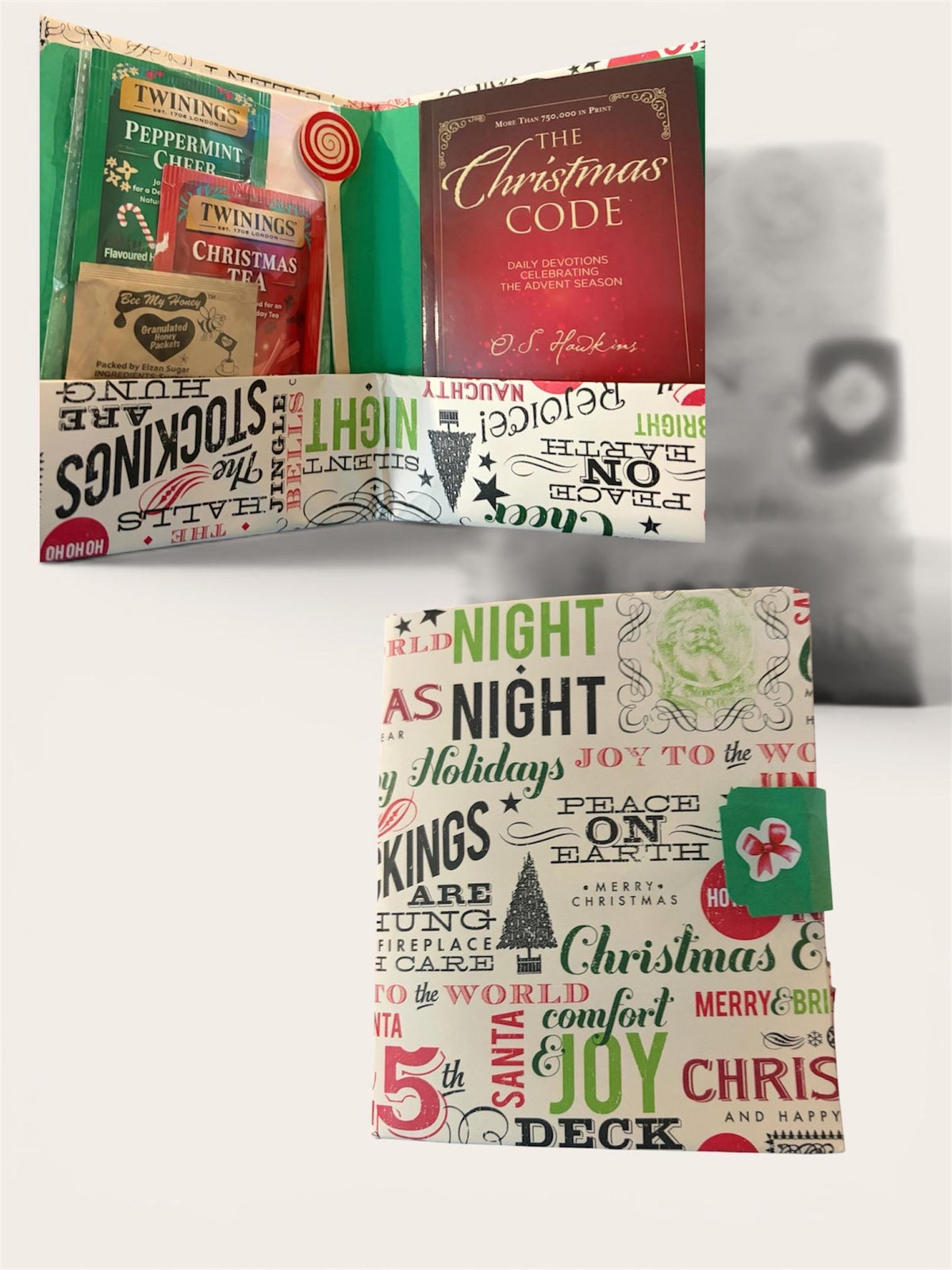 Christmas Tea Devotional Gift Set | Peppermint & Holiday Teas