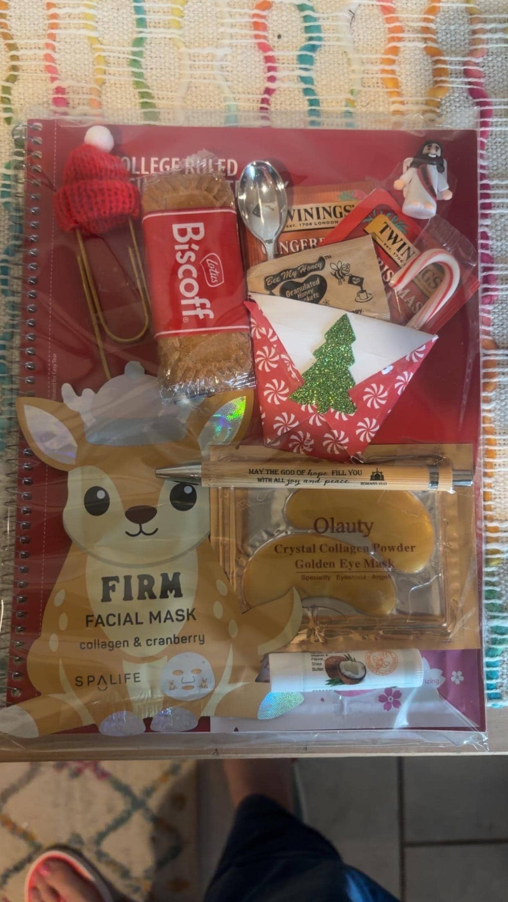Journal Gift Set with Self Care Goodies | Teen Girl Gift | Teacher Gift | Coworker Gift | Stocking Stuffer | Encouragement Gift
