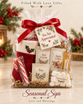 Seasonal Sips — Christmas design