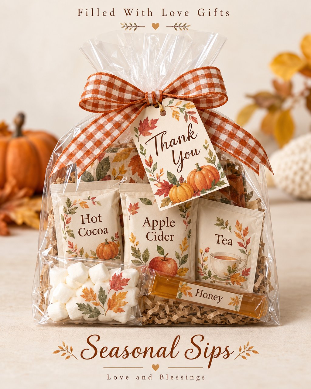 Seasonal Sips — Fall design
