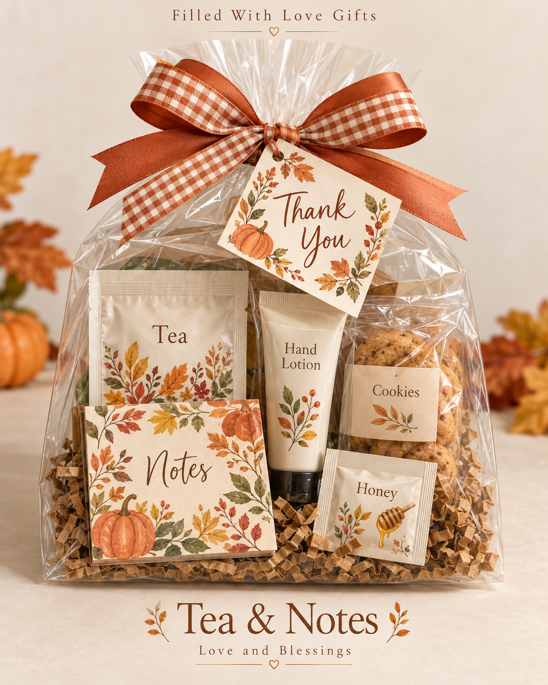 Tea & Notes — Fall design