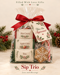 Gingerbread Sip Trio — Christmas design