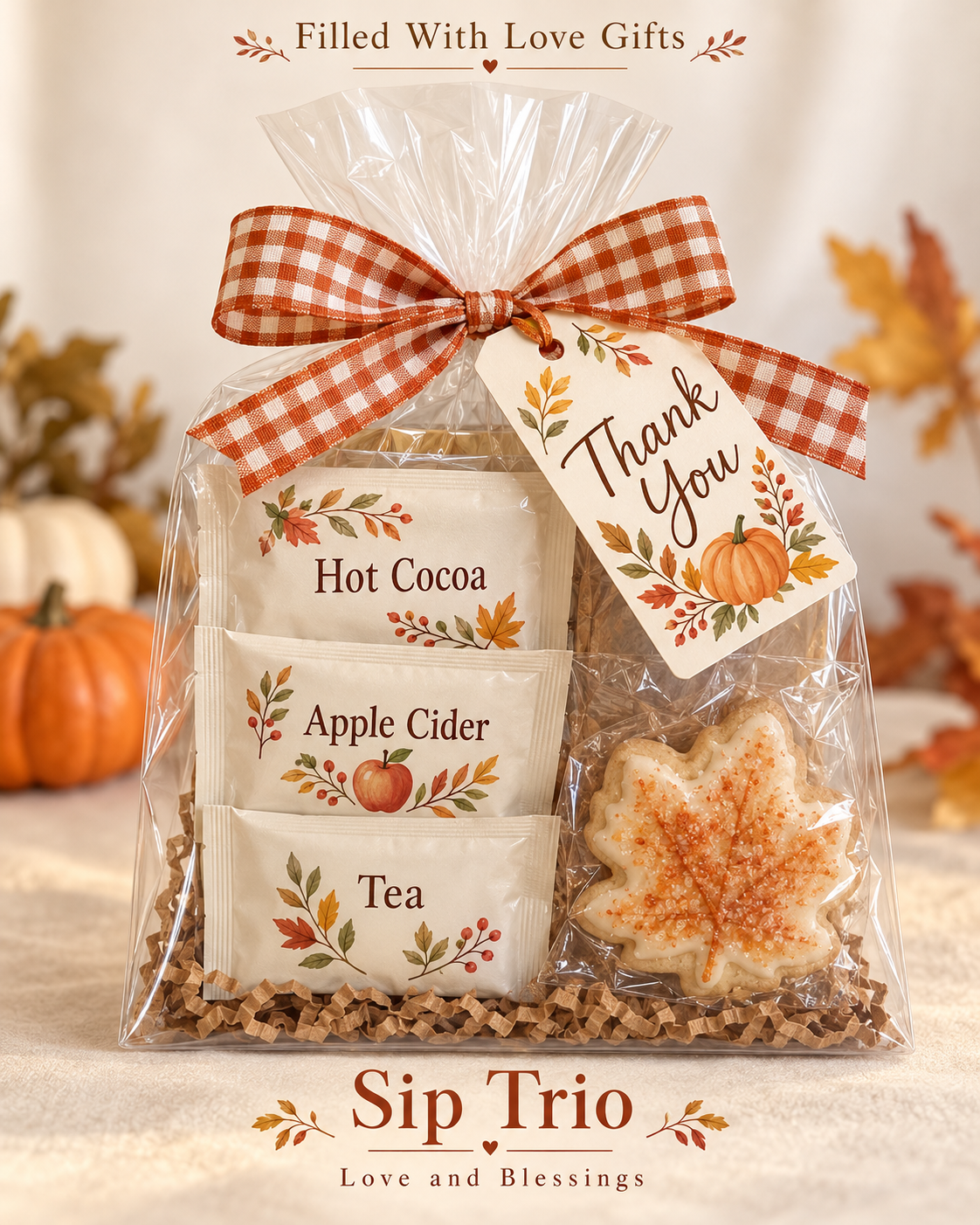 Gingerbread Sip Trio — Fall design